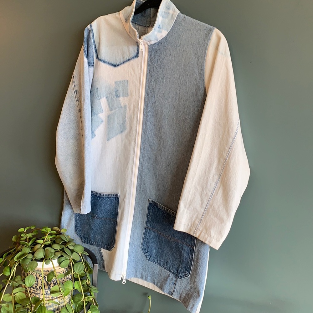 hand made jean jacket !
